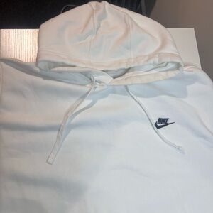 Nike White Hoodie